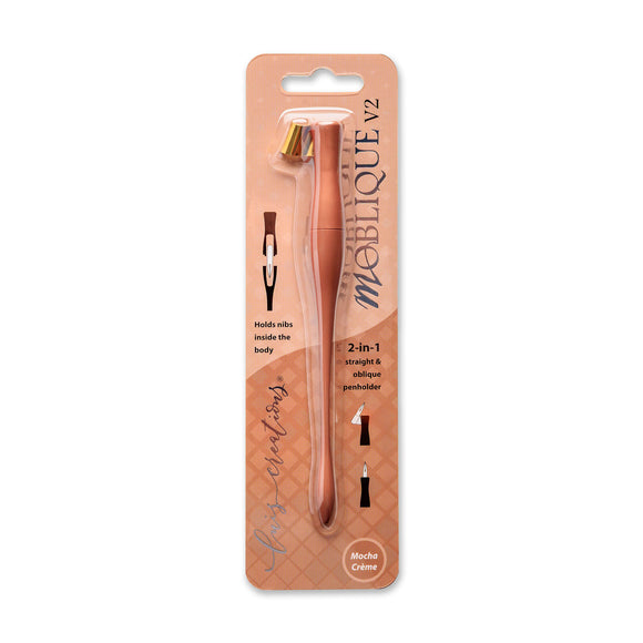 Moblique V2 penholder - Mocha Crème
