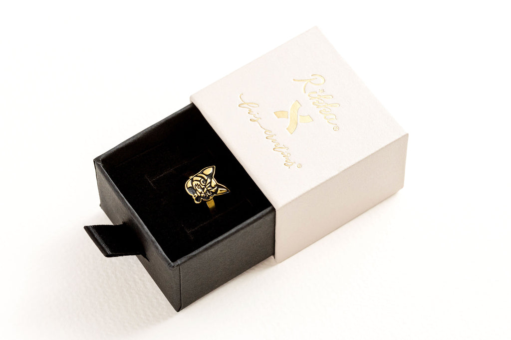Rikka Adjustable Ring 18k Gold