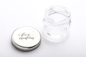 Glass Ink Jar